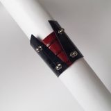 Bracelet – Italian Leather – Printed – Handmade - Limited Edition - LB 46 - Image 2